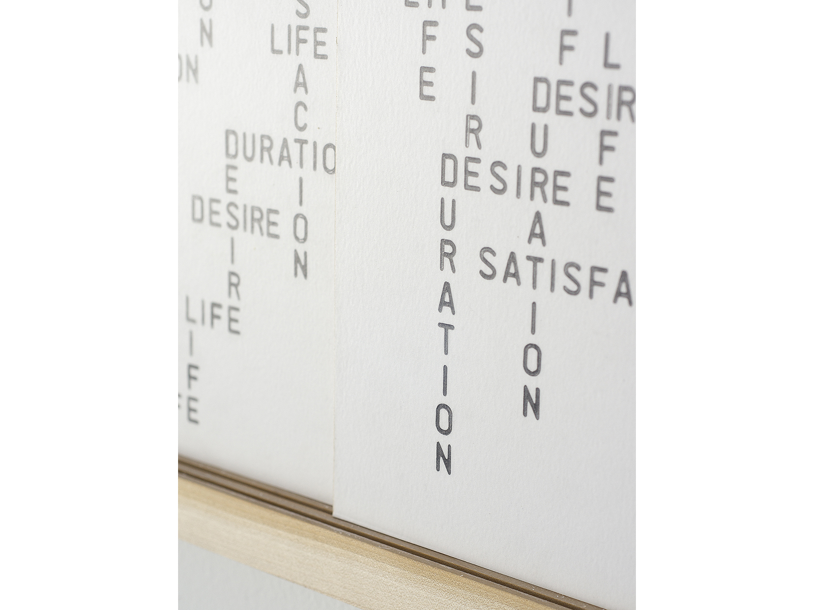 Benoit-Delaunay-artiste-installations-2013-A Set of Valuable Skills-Life-Desire-Satisfaction-Duration-07
